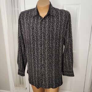 J Hanes Barnes Men's Long Sleeve Shirt‎ Size Large